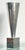 Vintage Monumental Az Cast Aluminum Cone Vase For Sale - Image 4 of 11