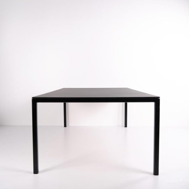 T12 Dining Table in Black Linoleum from Hay, 2009 For Sale - Image 3 of 12