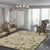 10x14 Elena Ophelia Ivory Traditional Floral Hand Knotted Afghan Wool Carpet Rug For Sale In New York - Image 6 of 6