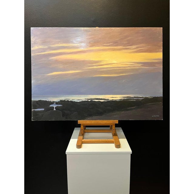 Claude Sauthier, La Turballe, Brittany, Oil on Wood, 1970s For Sale - Image 9 of 12