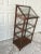 Vintage Iron & Glass Étagère Display Shelf For Sale In Orlando - Image 6 of 12