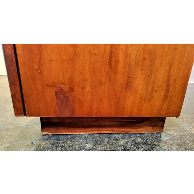 Milo Baughman for Altavisat Lane Burl Wood Credenza For Sale - Image 10 of 11