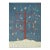 Rug & Kilim’s Suzani Style Kilim in Blue With Polychrome Tree and Bird Pictorial For Sale