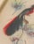 Silver Late 20th Century Framed Chinoiserie Style Bird Painting- A Pair For Sale - Image 8 of 11