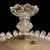 Italian Crystal and Bronze Two-Light Ceiling Lamps, 1960s, Set of 2 For Sale - Image 6 of 15