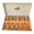 Vintage Golden Bell Hors D" Oeuvre Forks & Spoons, Set of 12 For Sale