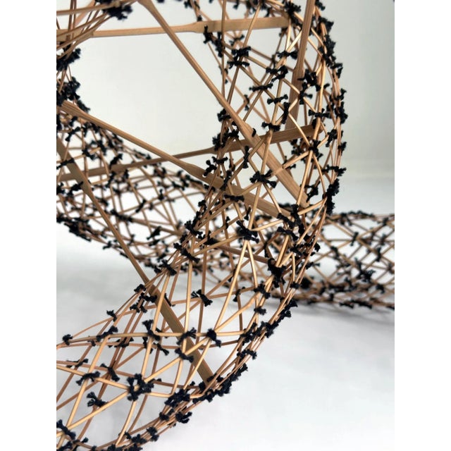 Japanese Bamboo Art Sculpture Kawashima Shigeo Soul's Trance For Sale - Image 12 of 12