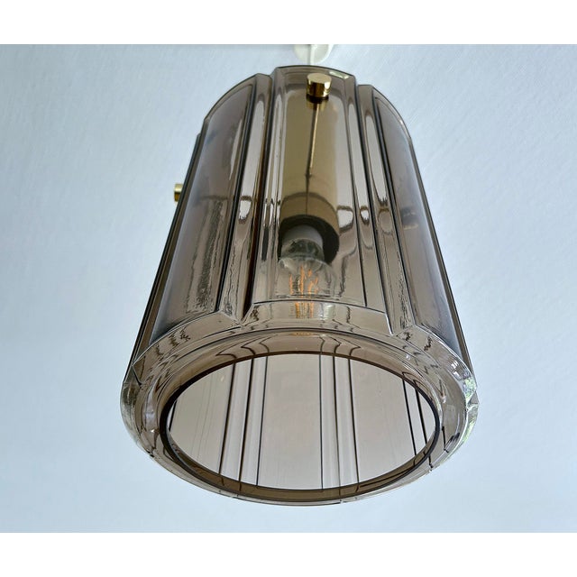 Vintage Pendant Lights in Glass from Glashütte Limburg, 1970s, Set of 2 For Sale - Image 13 of 18