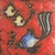 A West German fish wall tile designed by the German ceramicist Adele Bolz (1914-1964) for the German ceramics manufacturer...