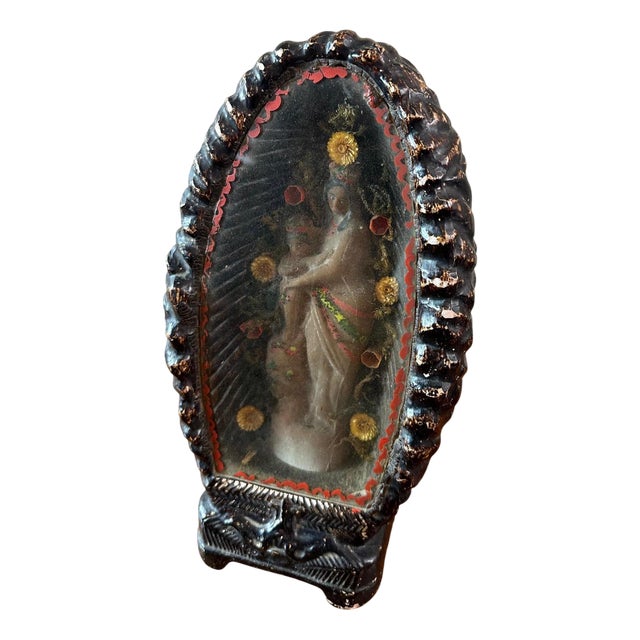 Virgin and Child Reliquary, 1890s For Sale