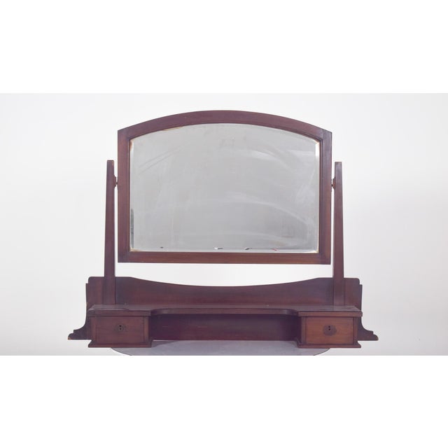 1920s Vintage Portuguese Dressing Table Mirror, 1920s For Sale - Image 5 of 9