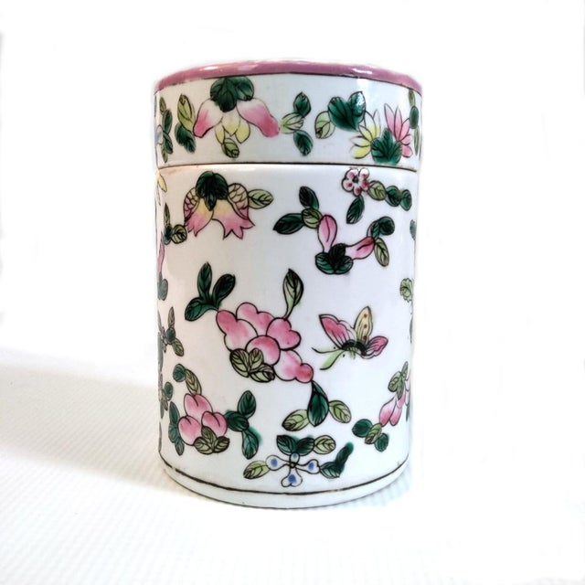 Late 19th Century Antique Chinese Lidded Jar For Sale - Image 6 of 10