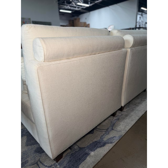 Textile Custom Love Seat For Sale - Image 7 of 7