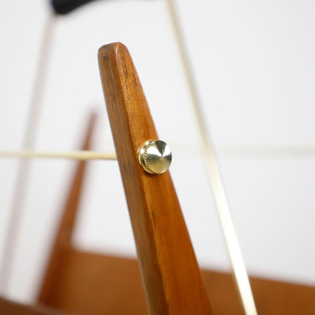 1950s Rare Atomic Age Magazine Rack For Sale - Image 4 of 5