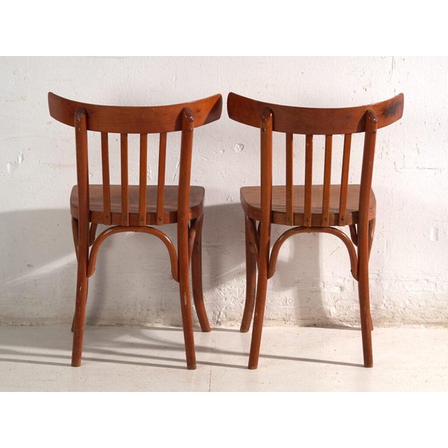 Bentwood Chairs in the style of Thonet, Central Europe, 1930, Set of 4 For Sale - Image 10 of 15