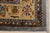 9x9 Square Azure Elegance Blue Floral Modern Handmade Mohair Oushak Carpet Rug For Sale In New York - Image 6 of 7
