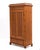 Scandinavian Single Door Pine Wardrobe Pagoda Crown Bun Feet Two Keys Original Condition 1880s For Sale In Philadelphia - Image 6 of 15