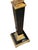 Vintage Neoclassical Black Marble and Brass Table Lamp For Sale In Dallas - Image 6 of 7