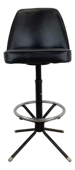 Mid-Century Swivel Barstool
