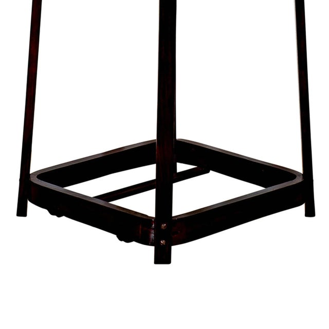 Brown Coat Rack in the Style of Otto Wagner, 1905 For Sale - Image 8 of 13