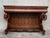 Early Biedermeier Period Walnut Console Table with Drawer, Austria, circa 1830 For Sale - Image 16 of 18