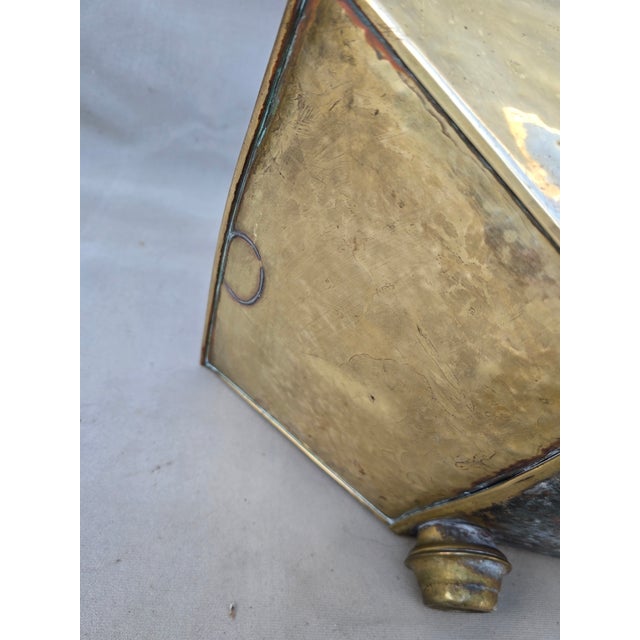 19th Century Brass Coal Bucket by Henry Lovebridge For Sale - Image 13 of 13