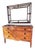 18th-Century Italian Wooden Inlay Dresser For Sale