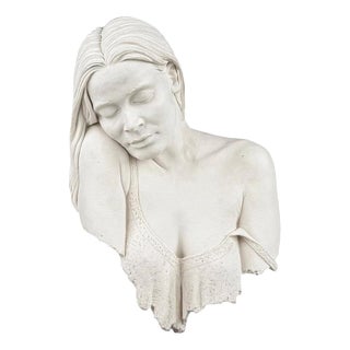 Antique Plaster Figural Sculpture, 1900s For Sale
