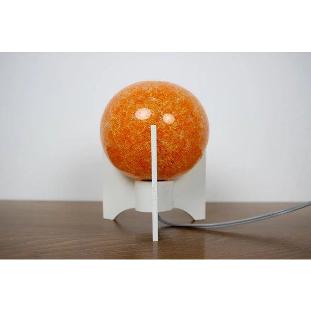 - Made in Czechoslovakia - Made of wood, hard plastic - Lampshade has some signs use, (small crack, shown in the photo) -...