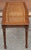 Mid 20th Century Provincial Mahogany With Cane and Glass Top Cocktail Table For Sale - Image 4 of 11