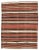 Textile Mid 20th Century Striped Vintage Turkish Kilim Rug For Sale - Image 7 of 7