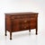Northern Italian chest of drawers in walnut veneer from around 1830, expertly restored and polished by hand.