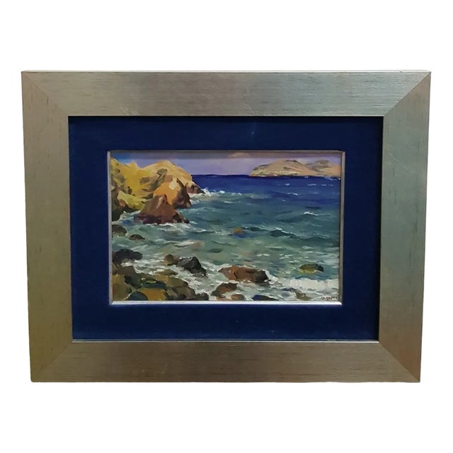 Janusz Szpyt, Kini Coast, 2010, Oil on Panel For Sale