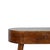 Combining rounded edges and a deep chestnut finish, this sleek console table adds natural warmth to any space. A single...