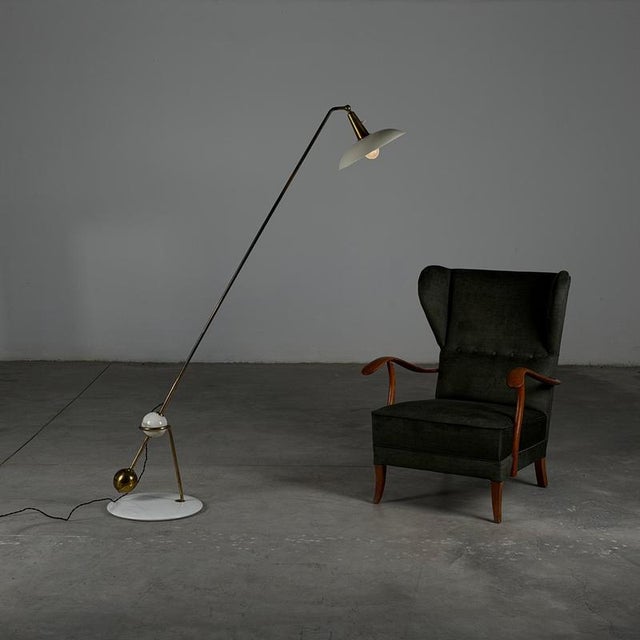Model 1036 Floor Lamp by Gino Sarfatti for Arteluce, 1940s For Sale - Image 6 of 18