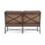 Brown Jordan Brown Jordan Venetian Right Arm Loveseat, Textured Pewter frame with Fusion Clay fabric For Sale - Image 4 of 11