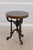 Traditional Maitland Smith Round Mahogany Pedestal Lamp Table For Sale - Image 3 of 16