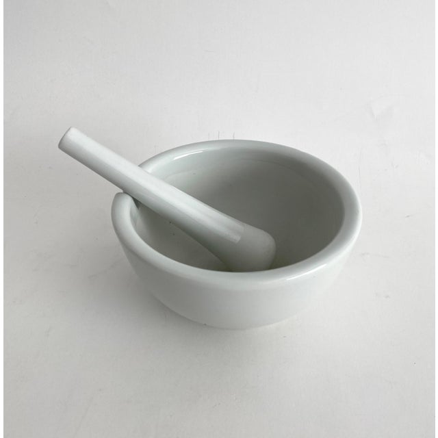 Vintage Ironstone Mortar & Pestle For Sale - Image 4 of 7