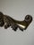 1970s Traditional Neoclassical Solid Brass Wall Accent Pediment For Sale - Image 11 of 11