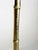 Gold Brass and Rattan Candleholder in the style of Gae Aulenti, France, 1970s For Sale - Image 8 of 11
