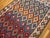 1930s 1930s Multicolor Diamond Kilim Antique Nw Persian Flat-Weave 4'6" X 11'6" Wool Carpet For Sale - Image 5 of 5