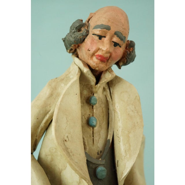 20th Century Terracotta Sculpture of Pediatrician Doctor by Leonardo Bonaccorso, Italy For Sale - Image 18 of 18