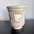 For your consideration, an Italian pottery planter (small) with glazed finish. Light earth tones. Cracked finish....