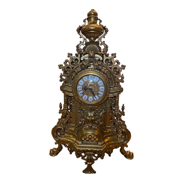Imperial Franz Hermle Antique Clock For Sale