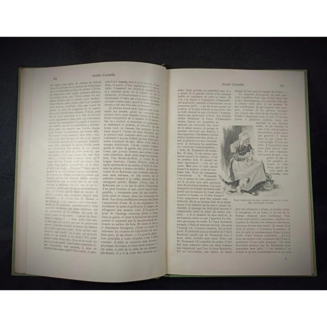 Antique 20th Century Book by Paul Bourget "André Cornélis" - Paris For Sale - Image 4 of 7