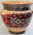 Ceramic Late 20th Century Biagioli Ceramiche Gubbio Italian Majolica Jardiniere – Hand-Painted Vintage Ceramic Planter For Sale - Image 7 of 12