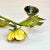 1960s Vintage Italian Hand Painted Tole Metal Floral Candle Snuffer For Sale - Image 4 of 9