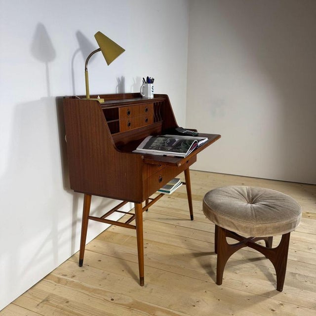 Vintage Scandinavian Secretaire from AB Bröderna Gustafssons For Sale - Image 6 of 13