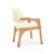 Contemporary Arches Dining Chair in Crea with Boucle and Oak from Insidherland For Sale - Image 3 of 4