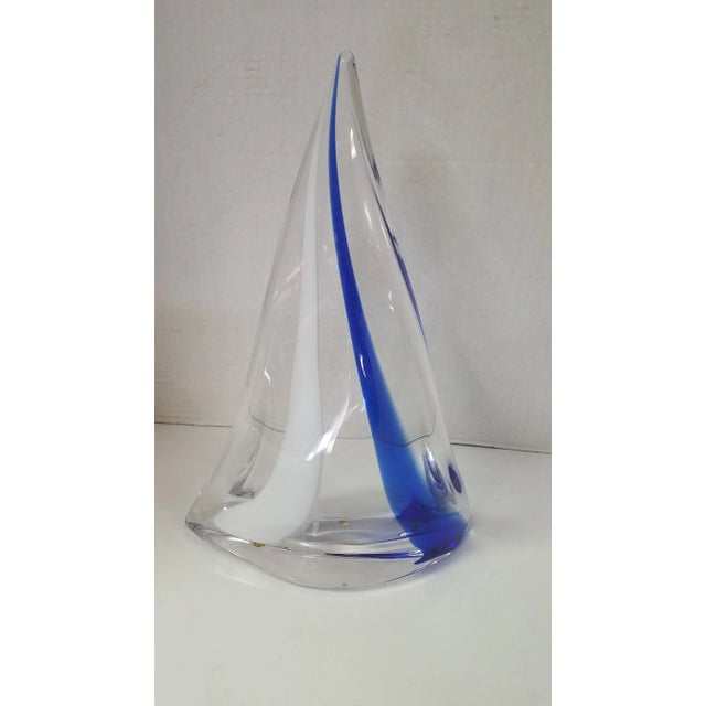 Vintage Art Glass Sculpture For Sale - Image 4 of 8